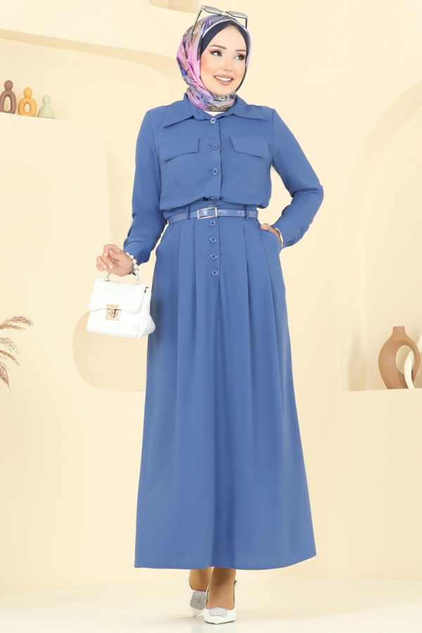 Modaselvim الاطقم طقم ازرق 2712SL432