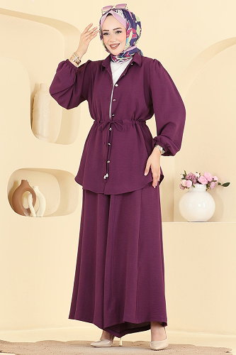 moda selvim Combined 2716MP806 Damson - Thumbnail