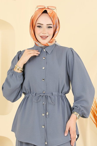 moda selvim Combined 2716MP806 Gray - Thumbnail