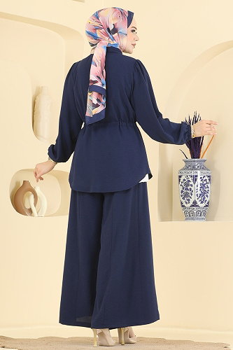 moda selvim Combined 2716MP806 Navy Blue - Thumbnail