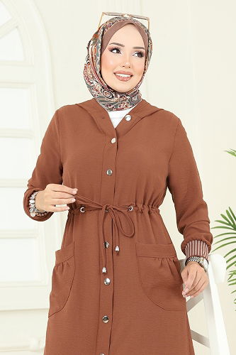 moda selvim طقم بني 2716SL432 - Thumbnail