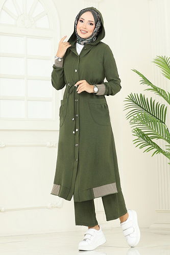 moda selvim Combined 2716SL432 Khaki - Thumbnail