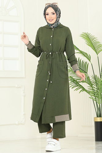 moda selvim Combined 2716SL432 Khaki - Thumbnail