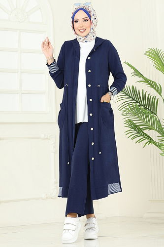 moda selvim Combined 2716SL432 Navy Blue - Thumbnail