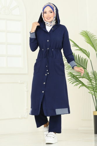 S.L. - Combined 2716SL432 Navy Blue
