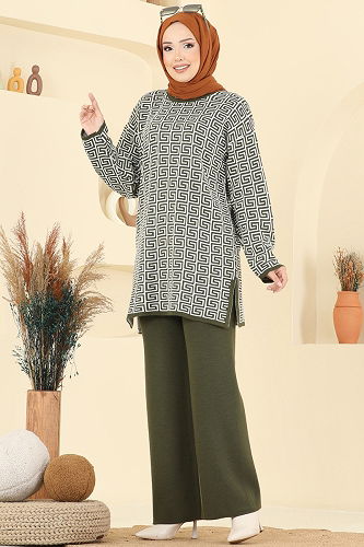 moda selvim Combined 2718AYD574 Khaki - Thumbnail