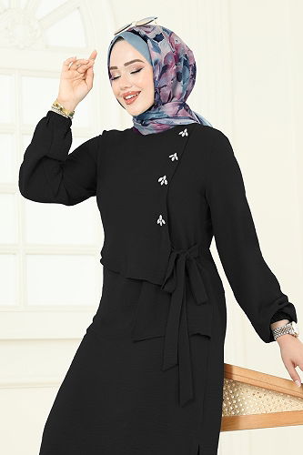 moda selvim Combined 2719SL432 Black - Thumbnail