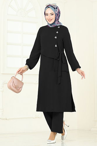 moda selvim Combined 2719SL432 Black - Thumbnail