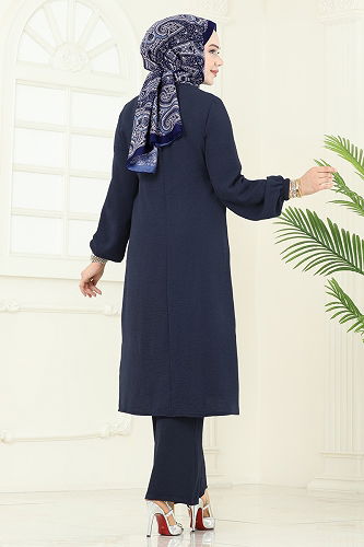 moda selvim Combined 2719SL432 Dark Navy Blue - Thumbnail