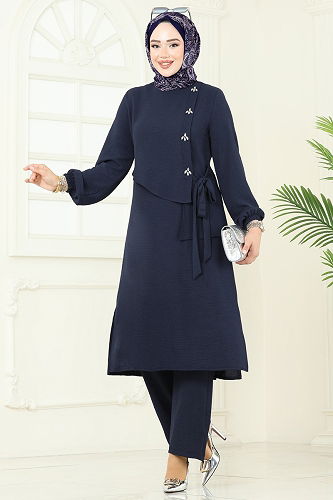 moda selvim Combined 2719SL432 Dark Navy Blue - Thumbnail