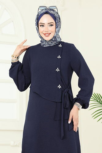 moda selvim Combined 2719SL432 Navy Blue - Thumbnail