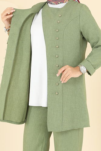 moda selvim Combined 2720SL432 Almond Green - Thumbnail