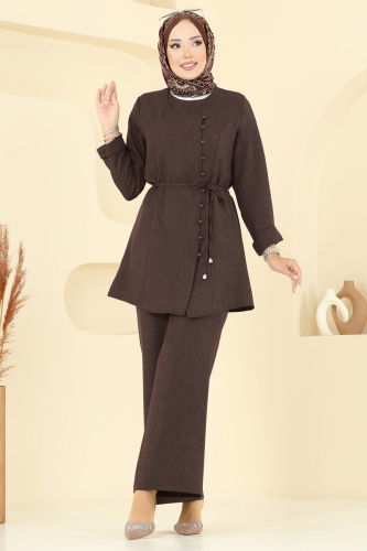 S.L. - طقم بني غامق 2720SL432