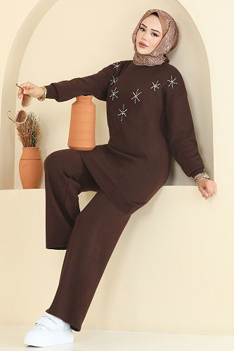 moda selvim Combined 2721AYD574 Brown - Thumbnail