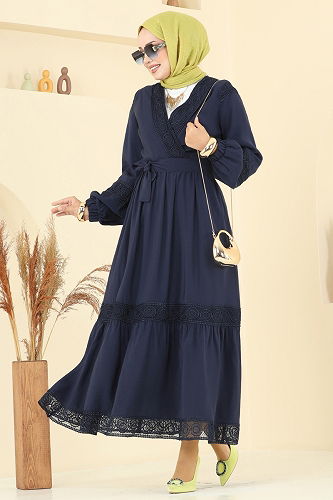 moda selvim Combined 2721SL432 Navy Blue - Thumbnail