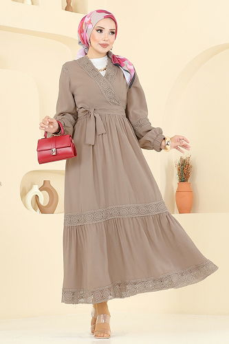 moda selvim طقم بيج 2721SL432 - Thumbnail