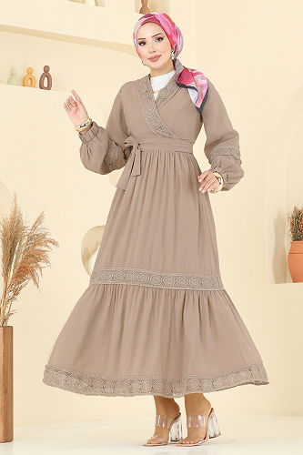 moda selvim طقم بيج 2721SL432 - Thumbnail