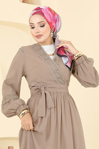 moda selvim طقم بيج 2721SL432 - Thumbnail