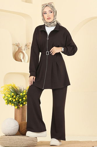 moda selvim Combined 2722AYD574 Brown - Thumbnail