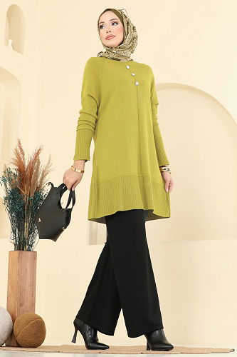 moda selvim Combined 2723AYD574 Acid & Black - Thumbnail