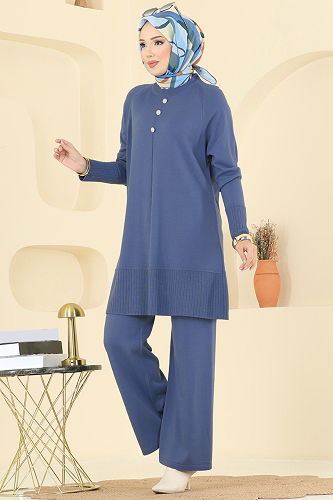 moda selvim Combined 2723AYD574 Indigo - Thumbnail