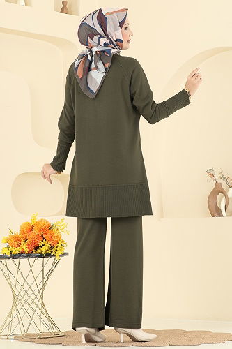 moda selvim Combined 2723AYD574 Khaki - Thumbnail