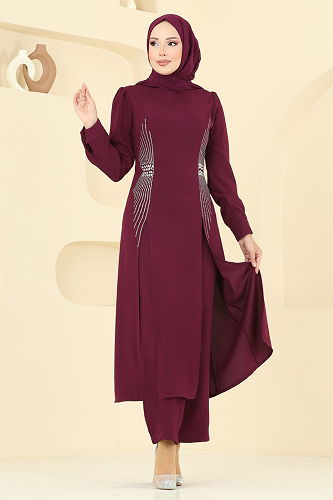 moda selvim Combined 2723SL432 Damson - Thumbnail