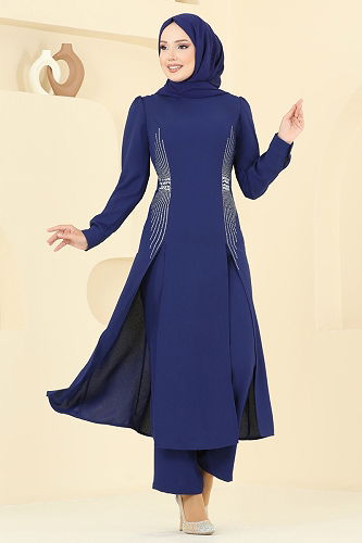 moda selvim Combined 2723SL432 Navy Blue - Thumbnail