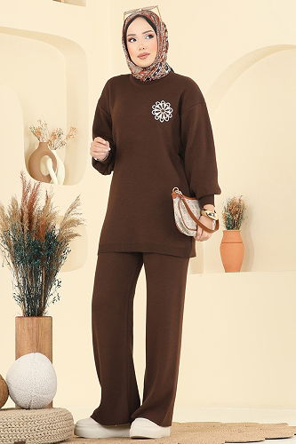 moda selvim Combined 2724AYD574 Brown - Thumbnail