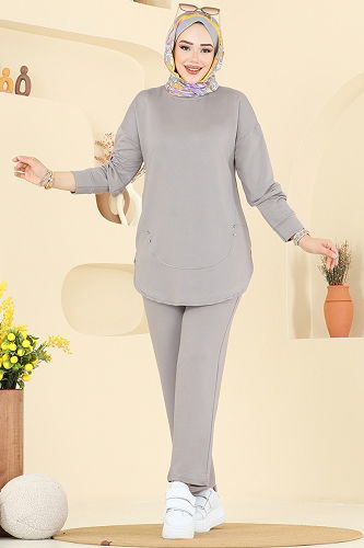 moda selvim Combined 2728AYD574 Gray - Thumbnail