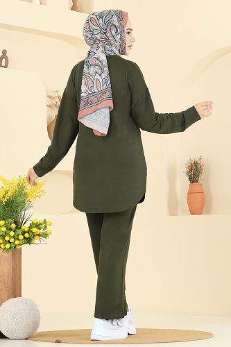 moda selvim Combined 2728AYD574 Khaki - Thumbnail