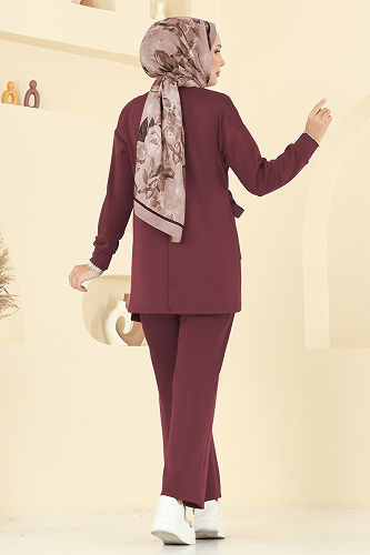 moda selvim Combined 2728SL432 Light Burgundy - Thumbnail