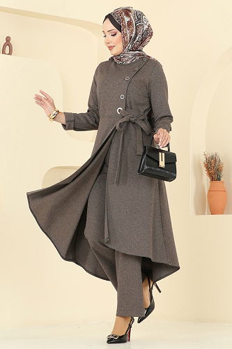 moda selvim طقم بيج 2729SL432 - Thumbnail