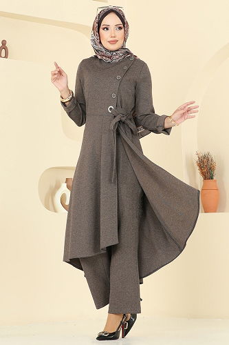 moda selvim طقم بيج 2729SL432 - Thumbnail