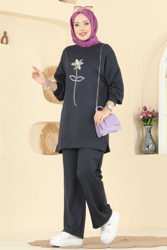 A.Y.D. - طقم رمادي غامق 2730AYD574