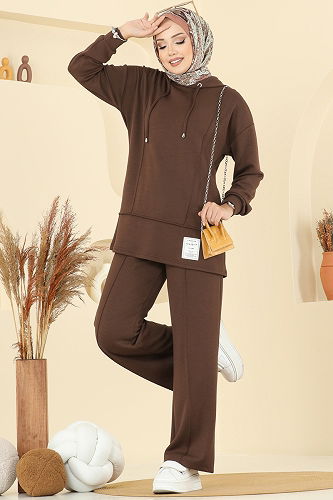 moda selvim طقم بني 2730SL432 - Thumbnail