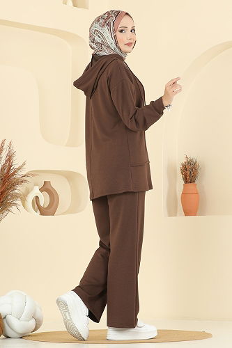 moda selvim طقم بني 2730SL432 - Thumbnail