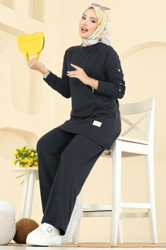 A.Y.D. - طقم رمادي غامق 2731AYD574