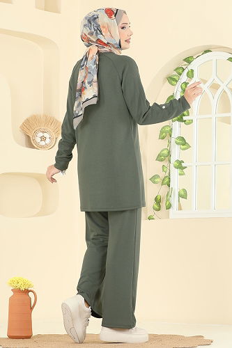 moda selvim Combined 2731AYD574 Khaki - Thumbnail