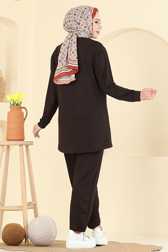 moda selvim Combined 2732AYD574 Brown - Thumbnail