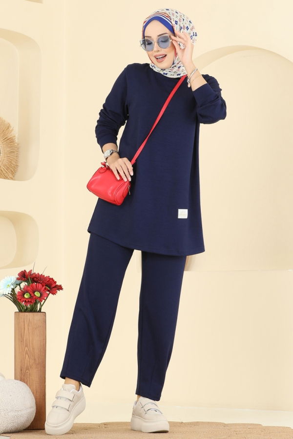 Modaselvim الاطقم طقم كحلي 2732AYD574