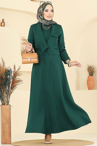 moda selvim Combined 2735SL432 Emerald - Thumbnail