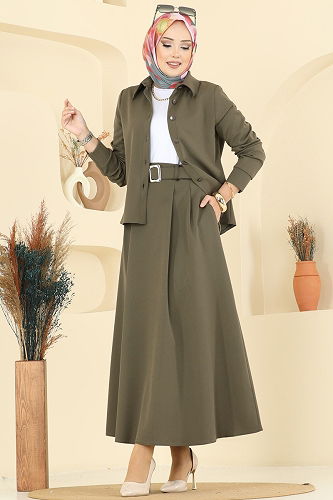 moda selvim Combined 2736SL432 Khaki - Thumbnail