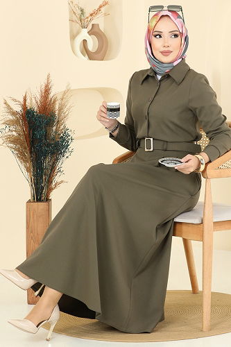 moda selvim Combined 2736SL432 Khaki - Thumbnail