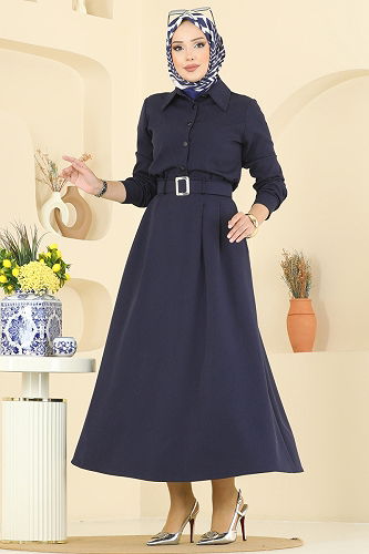 moda selvim طقم كحلي 2736SL432 - Thumbnail