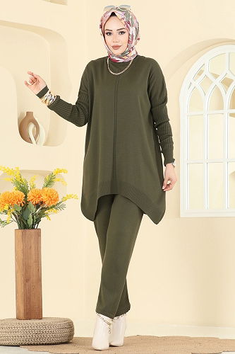 moda selvim Combined 2737AYD574 Khaki - Thumbnail