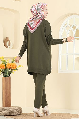 moda selvim Combined 2737AYD574 Khaki - Thumbnail