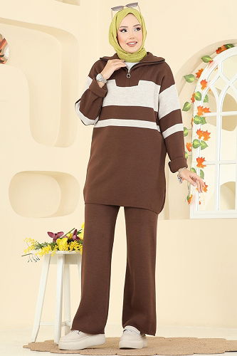 moda selvim Combined 2738AYD574 Brown - Thumbnail