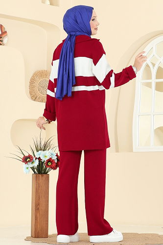 moda selvim Combined 2738AYD574 Red - Thumbnail