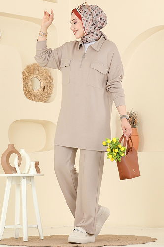 moda selvim Combined 2739AYD574 Stone - Thumbnail